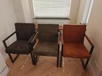 De Bommel eetkamerstoelen - 3 stuks, Ophalen, Overige kleuren, Zo goed als nieuw, Stof