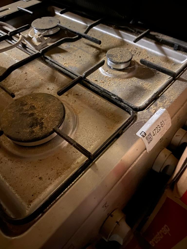 MOET SNEL WEG! Nieuw Gasfornuis met Oven - Combi, Witgoed en Apparatuur, Ophalen, Hete lucht, Nieuw, 4 kookzones