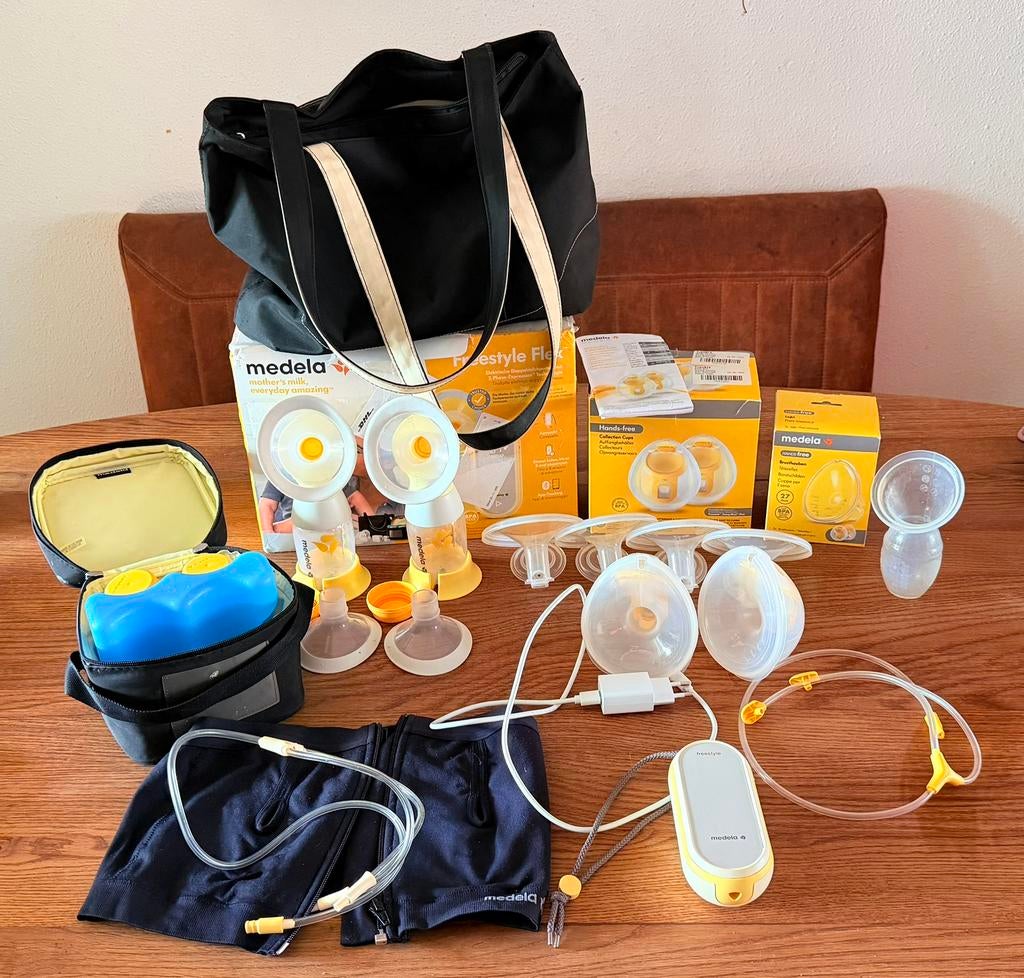 Medela freestyle flex & handsfree, Ophalen of Verzenden, Borstkolf