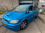 Opel Zafira 2.0-16V OPC Apk/Airco/2.Sleutels/Achteruitcamera, Auto's, Opel, Voorwielaandrijving, 1998 cc, 4 cilinders, Blauw