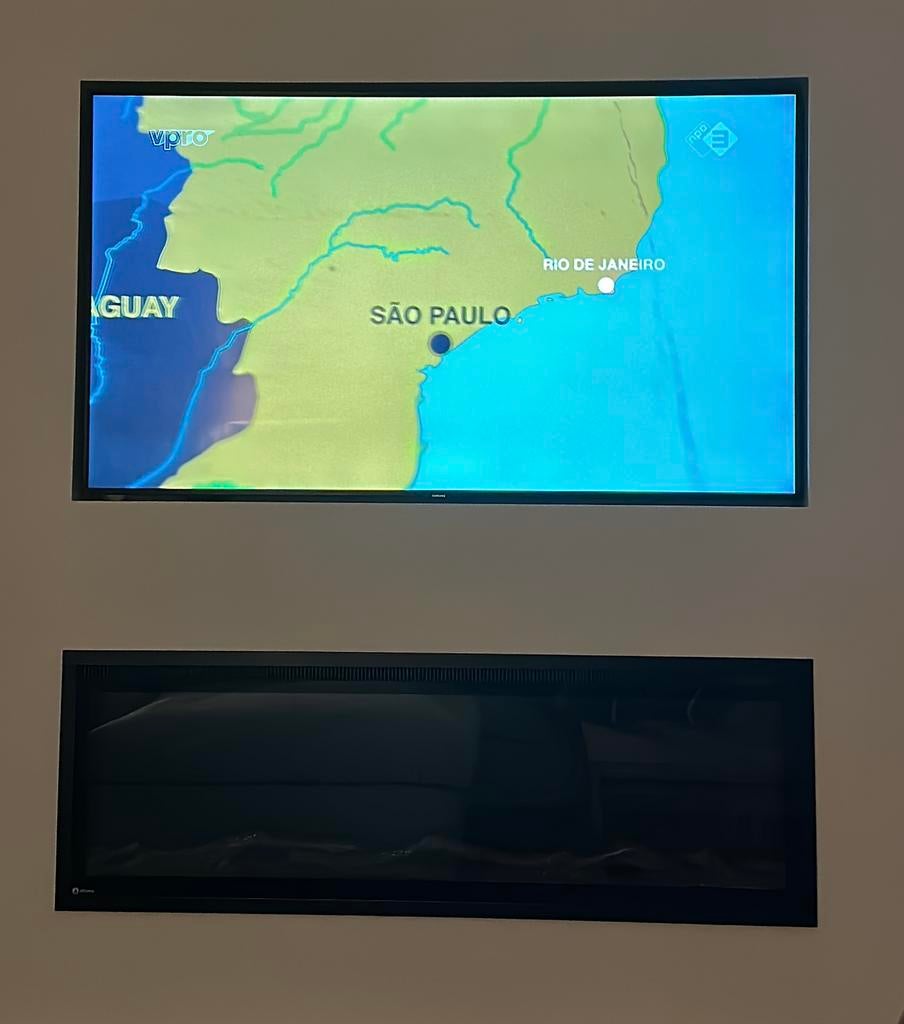 Samsung TV 55” inch 4K, Audio, Tv en Foto, Televisies, Ophalen, 50 Hz, Zo goed als nieuw, Samsung