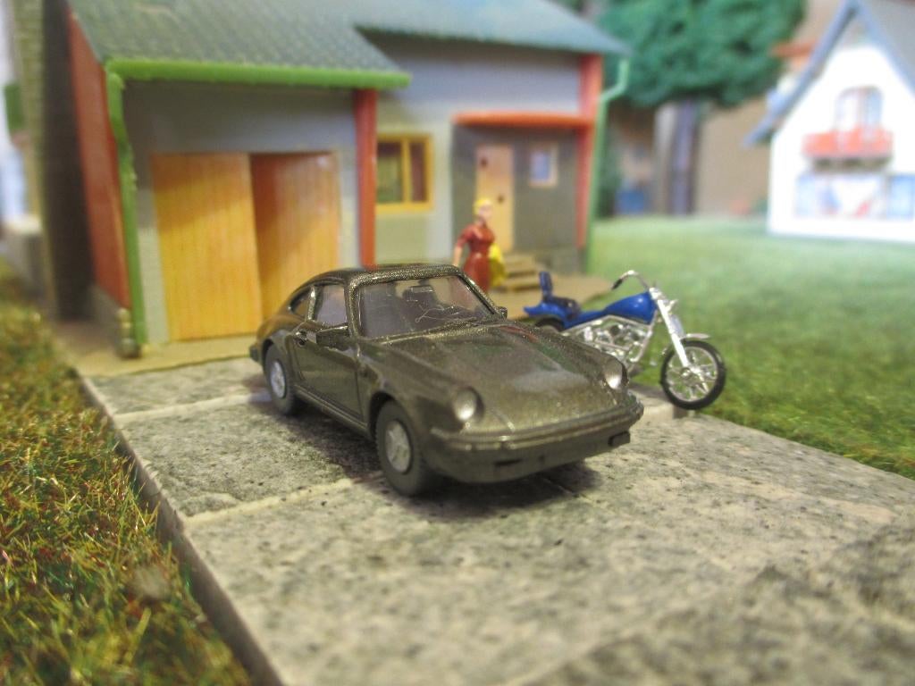 Porsche 930 911 SC Coupé - Wiking 161/1A Umbragrau-metallic, Ophalen of Verzenden, Nieuw, Auto, Wiking