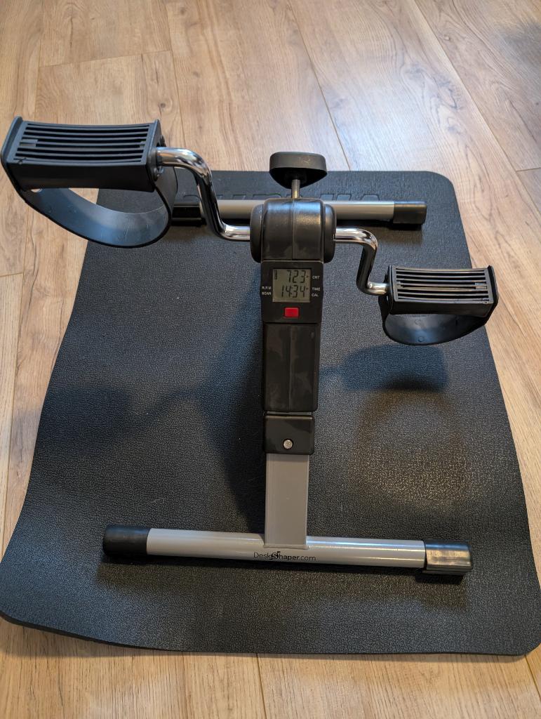 Deskshaper bureaufiets inclusief antislipmat, Ophalen, Zo goed als nieuw, Benen, Stoelfiets