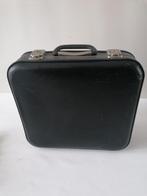 retro seventies klm koffertje in donkerblauw izgst 37x27 cm, Ophalen of Verzenden