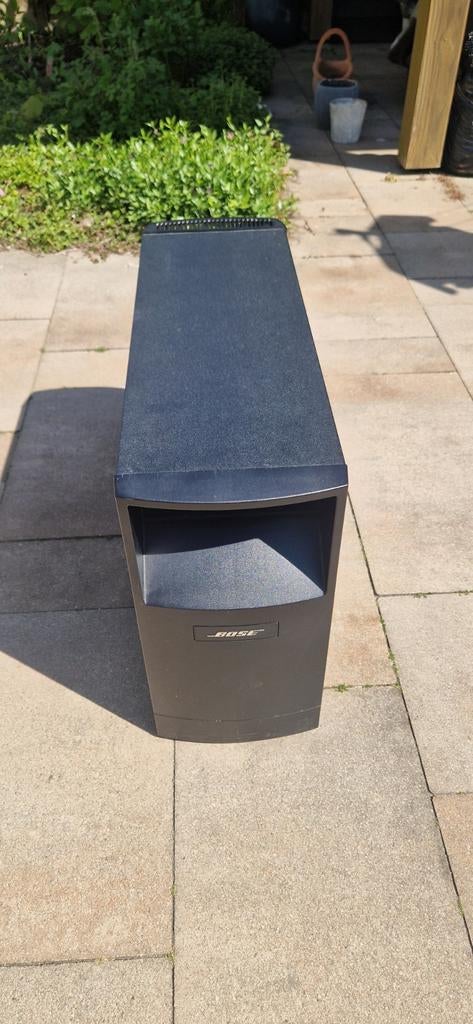Bose Acoustimass 10 serie III incl 2 dubbele cube speakers, Ophalen of Verzenden, Kunststof, Minder dan 50 cm