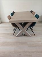 Complete Woonkamerset:salon+eettafel+6 Stoelen en TV-meubel, Huis en Inrichting, Complete inboedels, Verzenden