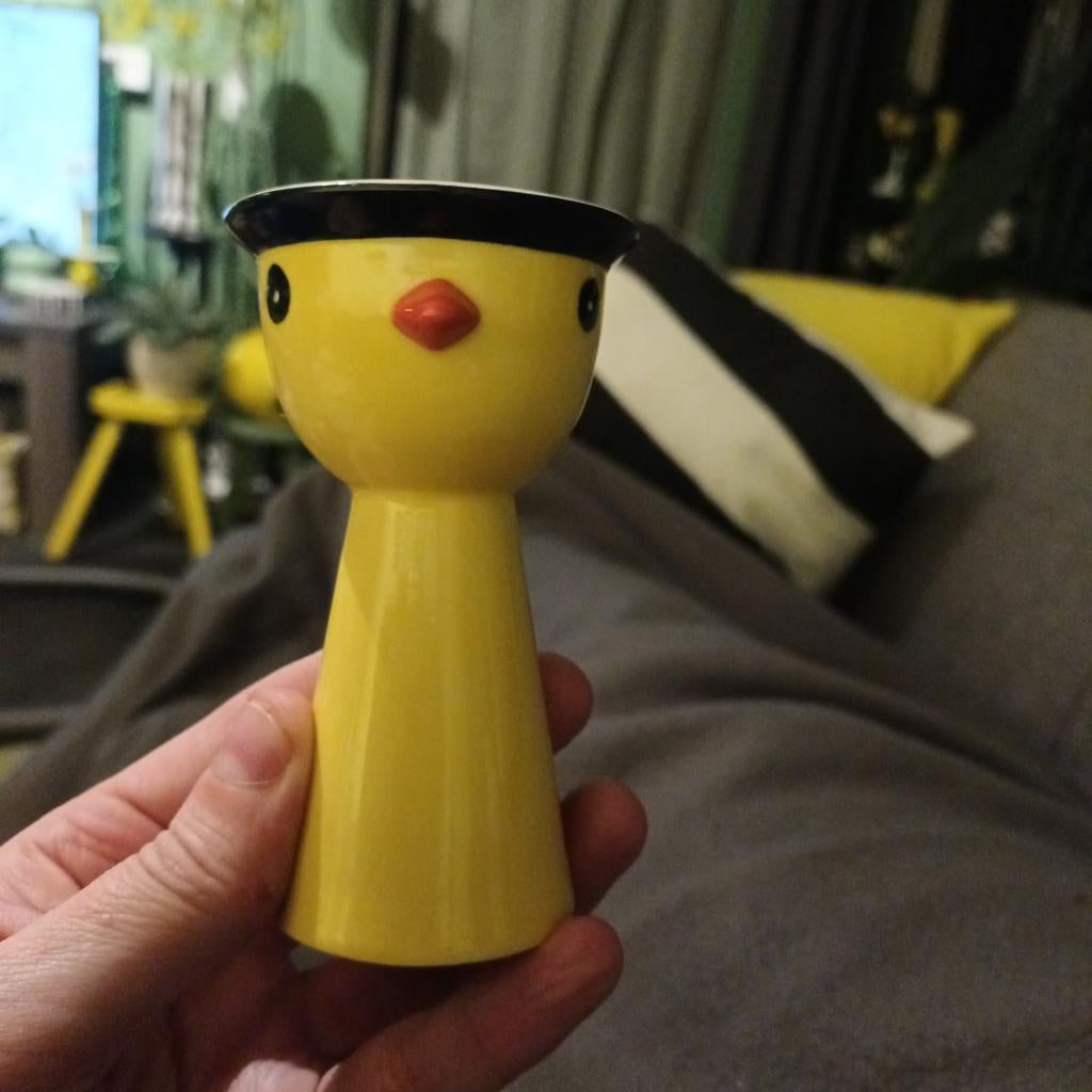 Vintage IKEA Memphis Eierdopje, Ophalen of Verzenden, Gebruikt