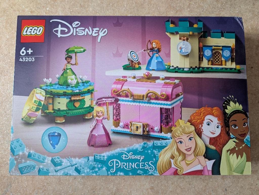 Lego 43203 Aurora's, Merida's en Tiana's betoverde creaties, Lego, Nieuw, Ophalen of Verzenden, Disney