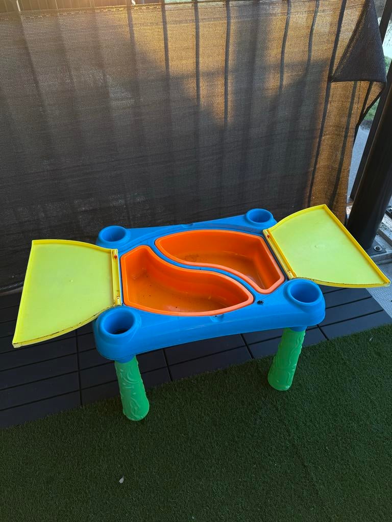 Speelbak Montessori zand- en watertafel, Ophalen, Gebruikt, Jongen of Meisje