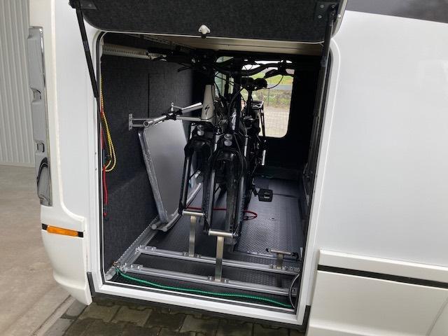 Fietsenrek voor in de camper garage, Caravans en Kamperen, Camper-accessoires, Nieuw, Ophalen