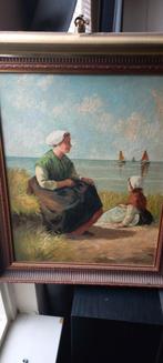 Schilderij Klaas van Vliet 19 de eeuw, Antiek en Kunst, Ophalen