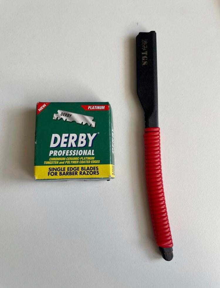 Straight Razor inclusief mesjes, Ophalen of Verzenden, Nieuw, Scheren en Epileren