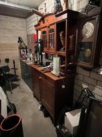 Bruine houten antieke kast. Gratis op te halen!, Antiek en Kunst, Antiek | Meubels | Kasten, Ophalen