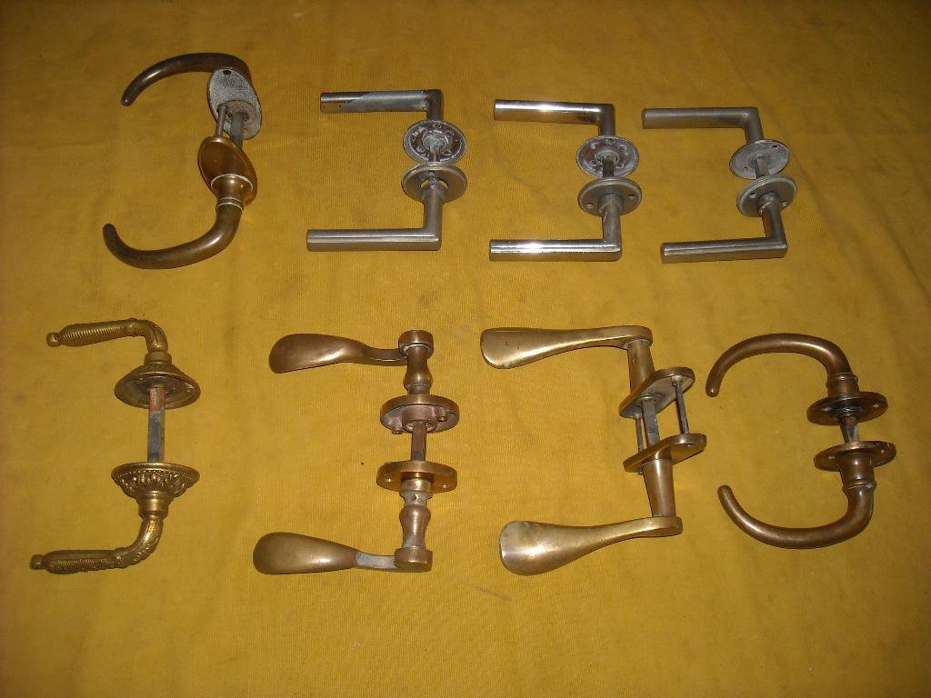 oude deurklinken kruk deur jaren grepen deurkruk klink, Ophalen of Verzenden