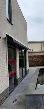 Zonnescherm 4 meter handbediend, Gebruikt, Ophalen of Verzenden, 150 tot 300 cm, 250 cm tot 450 cm