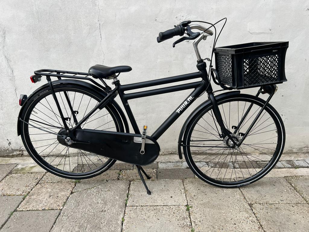 Gazelle Puur NL Transport Jongens/Herenfiets 28 inch 50 cm, Ophalen, Versnellingen, 49 tot 53 cm, Zo goed als nieuw