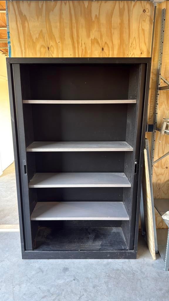 Archiefkast voor in garage of schuur, Ophalen, 100 tot 150 cm, Zo goed als nieuw, Minder dan 100 cm