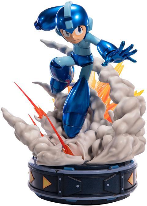 First4Figures Mega Man 11 Statue, Verzamelen, Beelden en Beeldjes, Nieuw, Overige typen, Ophalen of Verzenden