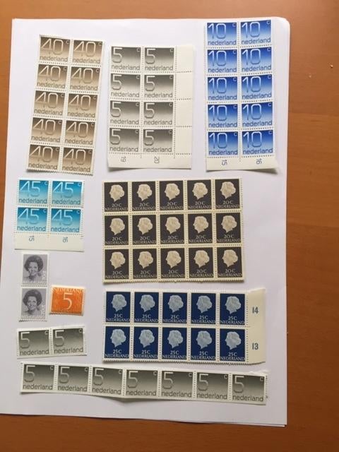 Oude postzegels nederland, verschillende waardes, Postzegels en Munten, Postzegels | Nederland, Ophalen of Verzenden