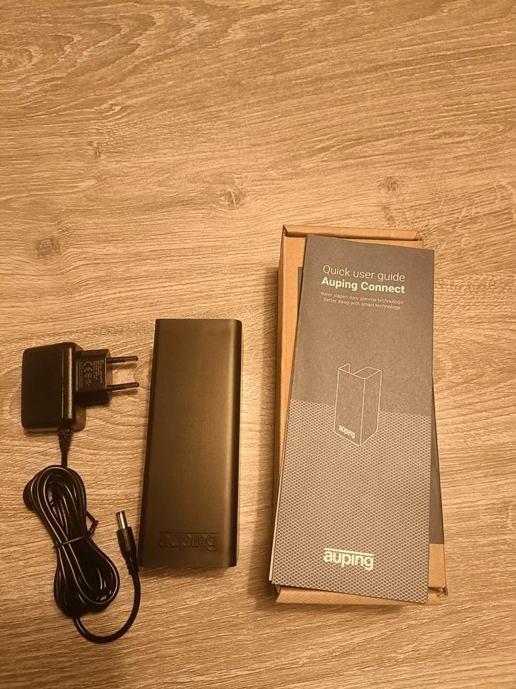 Auping Connect, Huis en Inrichting, Slaapkamer | Bedden, Tweepersoons, Zwart, Ophalen of Verzenden