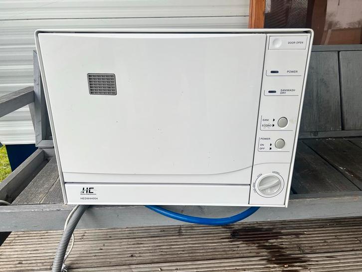 Compacte Camping Vaatwasser - Ideaal voor onderweg!, Witgoed en Apparatuur, Vaatwasmachines, Zo goed als nieuw, Vrijstaand, Minder dan 85 cm