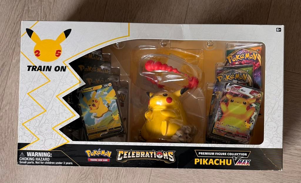 Pokemon celebrations pikachu V MAX, Verzamelen, Ophalen, Nieuw