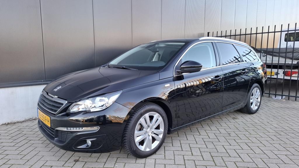 Peugeot 308 SW 1.2 PT Style 1Eig PANO Dealerondr NAP PDC, Auto's, Peugeot, Stof, Gebruikt, 1199 cc, Parkeersensor
