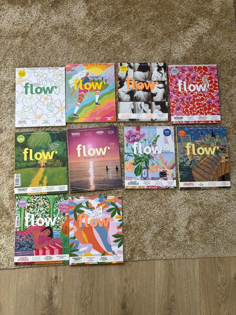 Flow magazine 2024 - Complete jaargang, Boeken, Tijdschriften en Kranten, Ophalen, Zo goed als nieuw, Damesbladen
