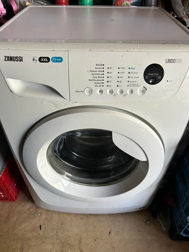 Zanussi Lindo 300 wasmachine 8kg, Witgoed en Apparatuur, Wasmachines, 1200 tot 1600 toeren, Gebruikt, 8 tot 10 kg, Ophalen of Verzenden