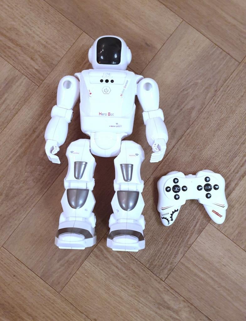 Hero bot op afstand bestuurbare robot gear 2 play, Ophalen of Verzenden, Zo goed als nieuw