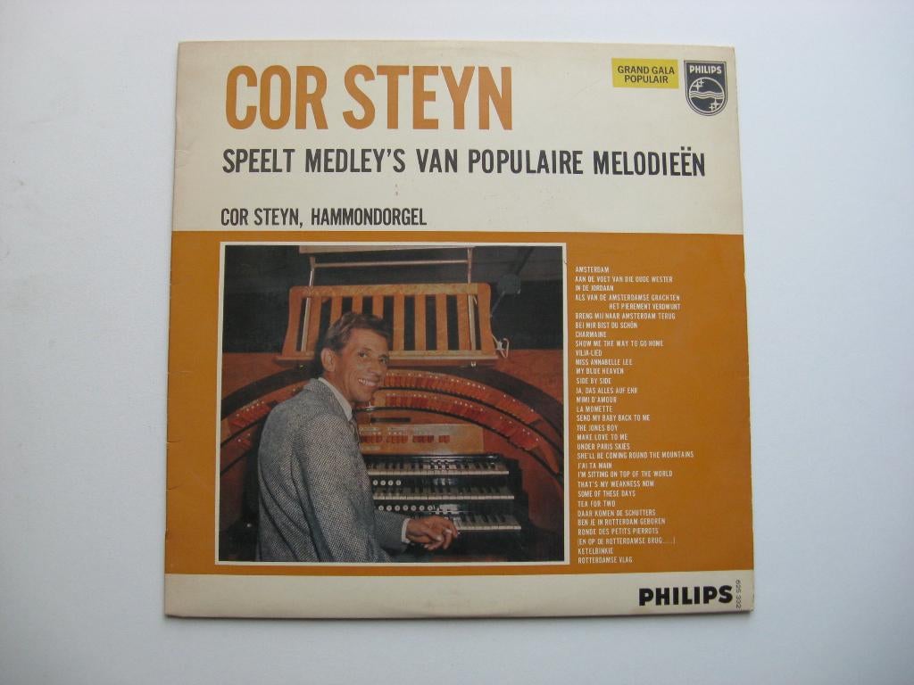Cor Steyn Hammond orgel, Verzenden, Zo goed als nieuw, 12 inch
