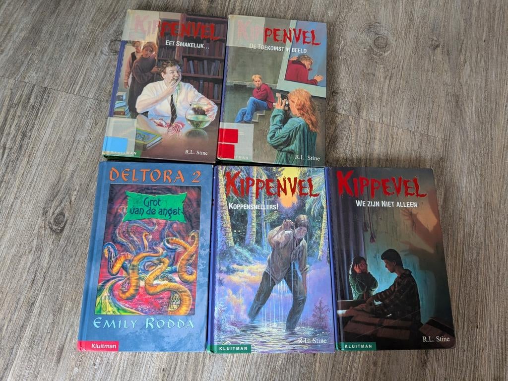 Kippenvel boeken en Deltora 2. Zie omschrijving, Boeken, Ophalen, Gelezen, Fictie algemeen