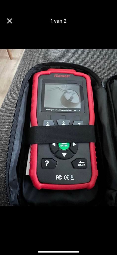 Icarsoft mercedes 16pin standaar obd + connector voor 36pin, Auto diversen, Ophalen