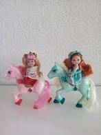 2 KELLY'S uit de film Barbie en het Diamantkasteel met pony, Ophalen of Verzenden, Gebruikt, Pop