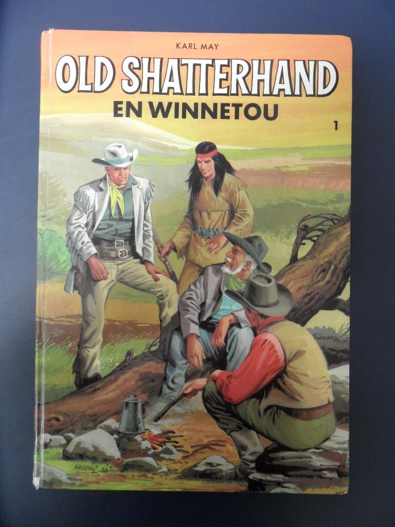 Karl May. Old Shatterhand. Deel 1. HC., Eén stripboek, Ophalen of Verzenden, Gelezen