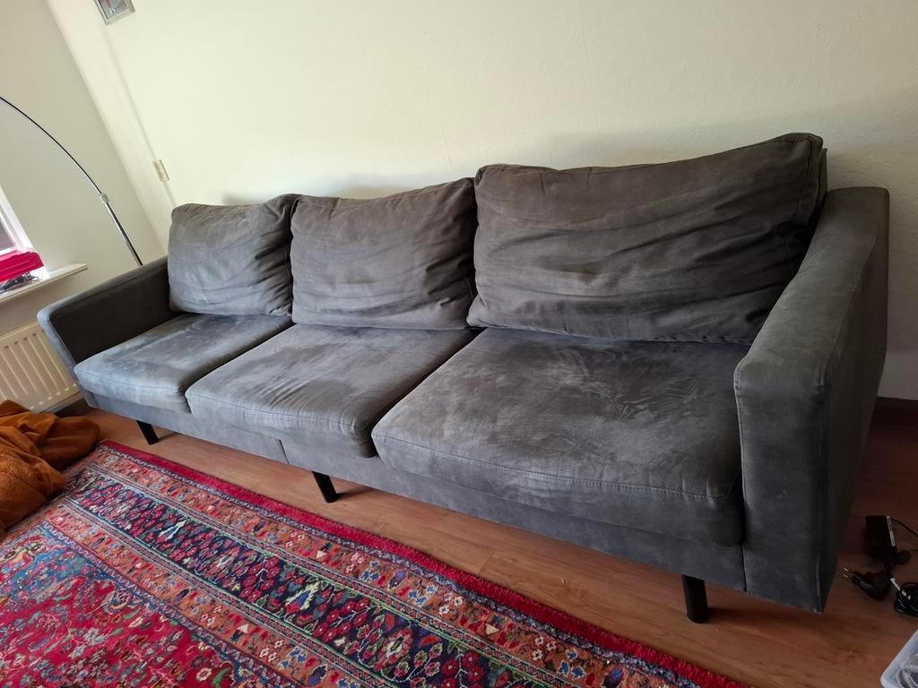 Bank 4 zits 1jaar oud, Ophalen, Zo goed als nieuw, 75 tot 100 cm