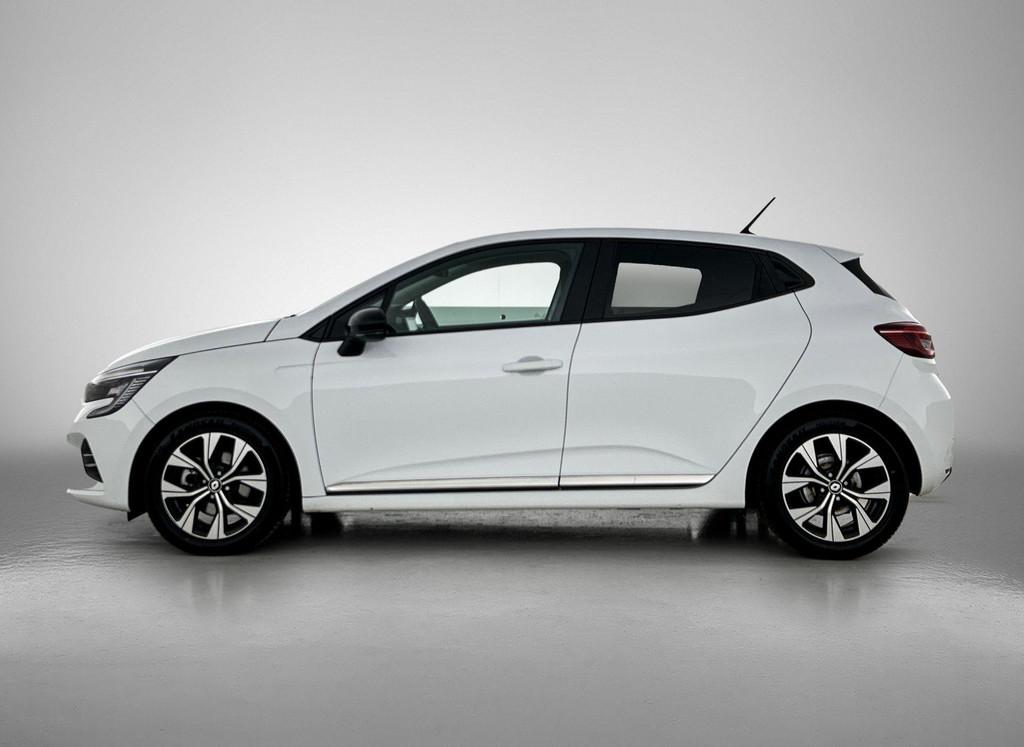 Renault Clio 1.6 E-Tech Hybrid 145 Evolution | Achteruitrijc, Auto's, Stof, Gebruikt, Euro 6, Wit