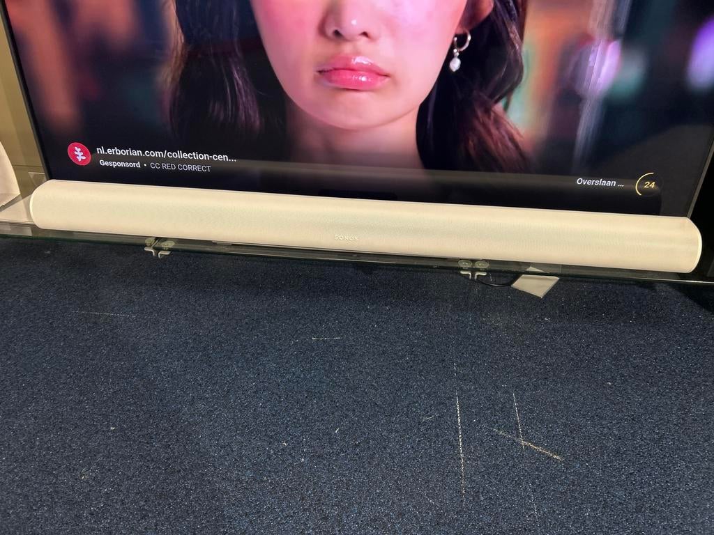 Sonos Arc Soundbar Wit, Audio, Tv en Foto, Luidsprekers, Zo goed als nieuw, Center speaker, Sonos, Ophalen