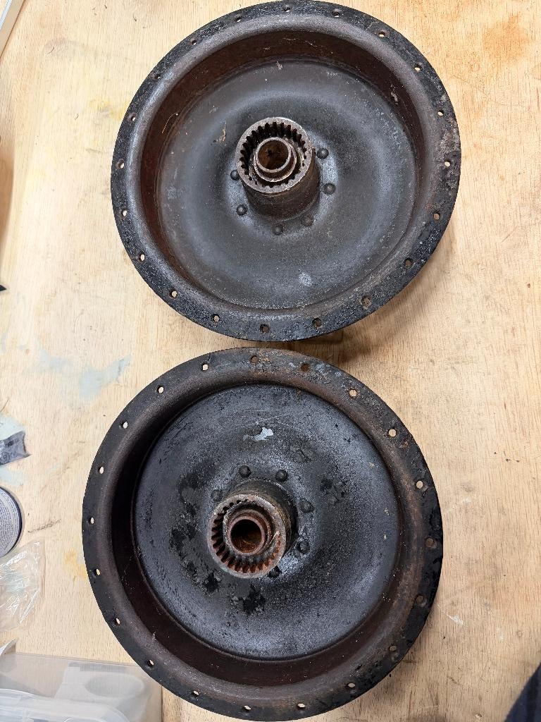 Originele naven van BMW R51/3, R68, R67 onderdelen oldtimer, Motoren, Ophalen of Verzenden, Gebruikt