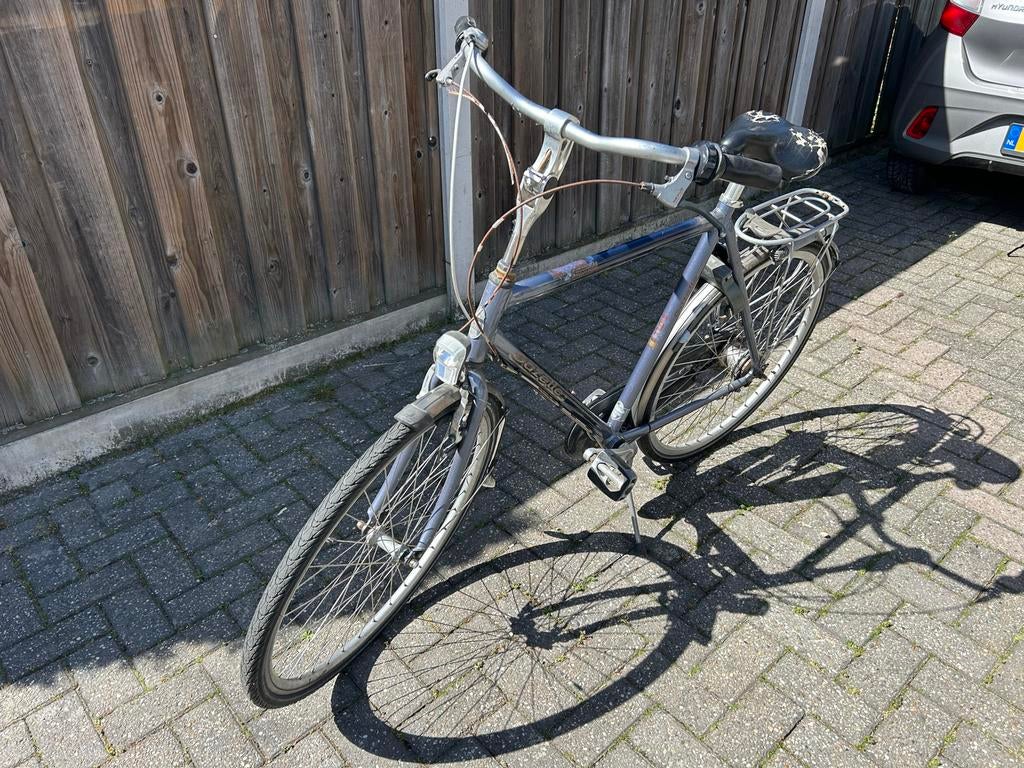 Gazelle herenfiets, gebruikt, met bagagedrager, Ophalen, Gebruikt, Gazelle, Versnellingen