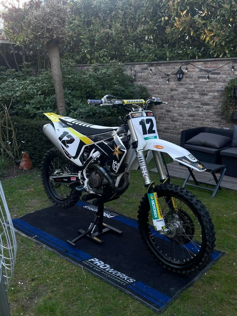 Husqvarna FC 450cc 4 takt Crossmotor 12uur Nette staat! 2017