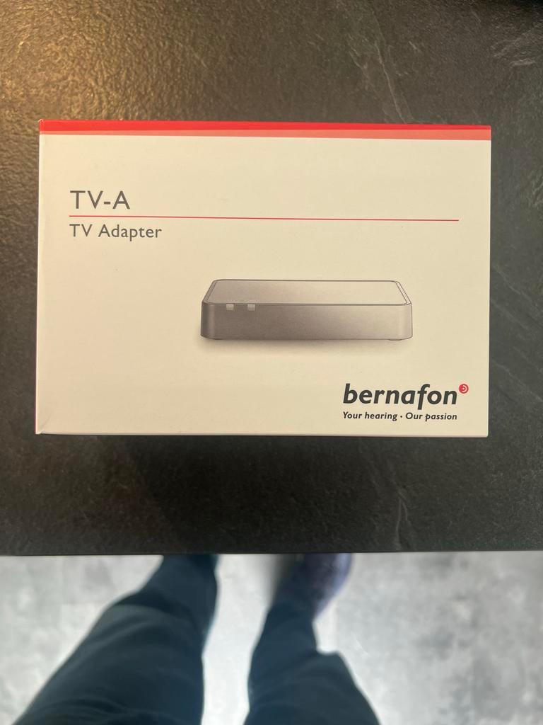 Bernafon TV-A TV Adapter voor hoortoestellen, Ophalen of Verzenden, Zo goed als nieuw