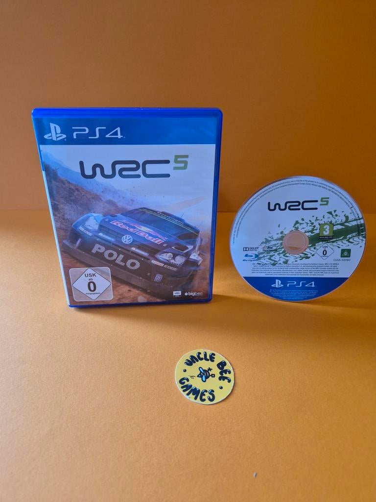 WRC 5, Spelcomputers en Games, Games | Sony PlayStation 4, Zo goed als nieuw, Racen en Vliegen, 1 speler, Eén computer, Verzenden