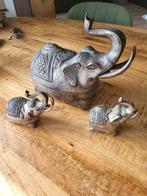 Olifant olifanten beeld beelden doosjes, Verzamelen, Ophalen of Verzenden, Zo goed als nieuw, Dier