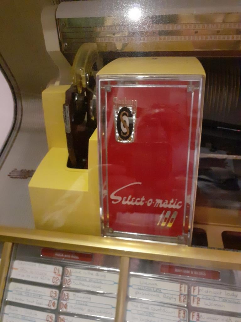 Seeburg J 100 select jukebox uit 1955, Ophalen, Gebruikt, 1950 tot 1960, Seeburg