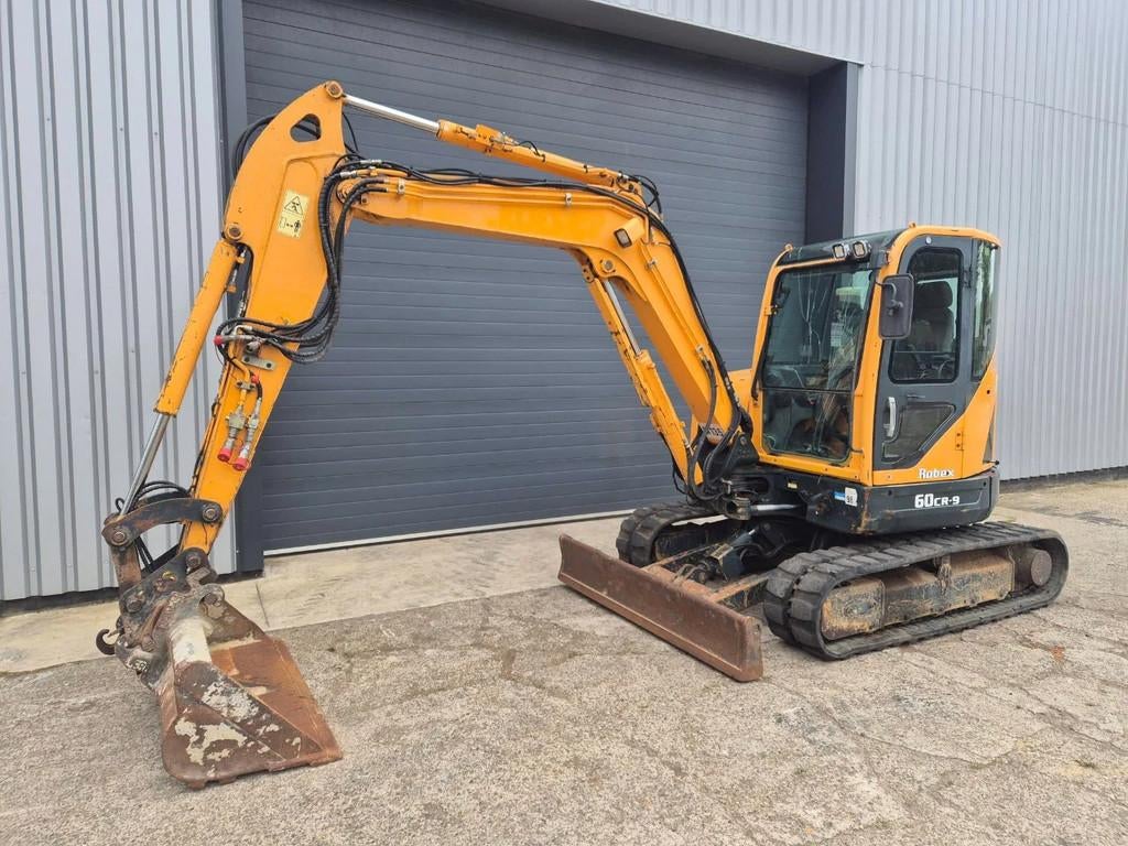 Hyundai 60cr-9 Midigraver Graafmachine (bj 2014), Zakelijke goederen, Machines en Bouw | Kranen en Graafmachines, Graafmachine