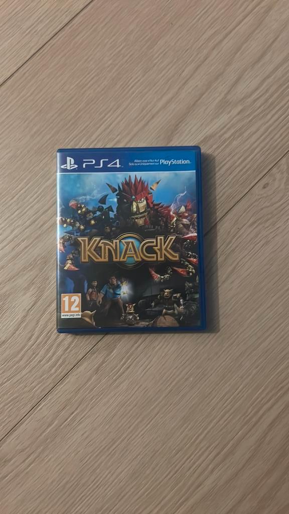 Knack, PS4 PS5, Spelcomputers en Games, Games | Sony PlayStation 4, Zo goed als nieuw, Platform, 1 speler, Vanaf 3 jaar, Ophalen of Verzenden
