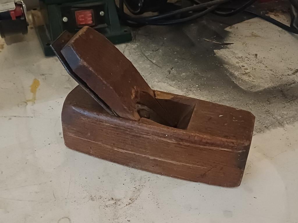 Houten Blokschaaf, Doe-het-zelf en Verbouw, Ophalen of Verzenden, Gebruikt