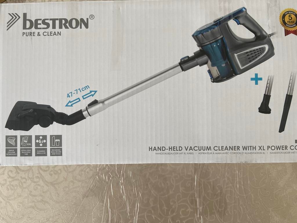 Bestron Handstofzuiger AVC301, Ophalen of Verzenden, Nieuw, Reservoir, Stofzuiger