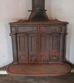 Gietijzeren houtkachel, Huis en Inrichting, Kachels, Ophalen, Gebruikt, Houtkachel, Vrijstaand